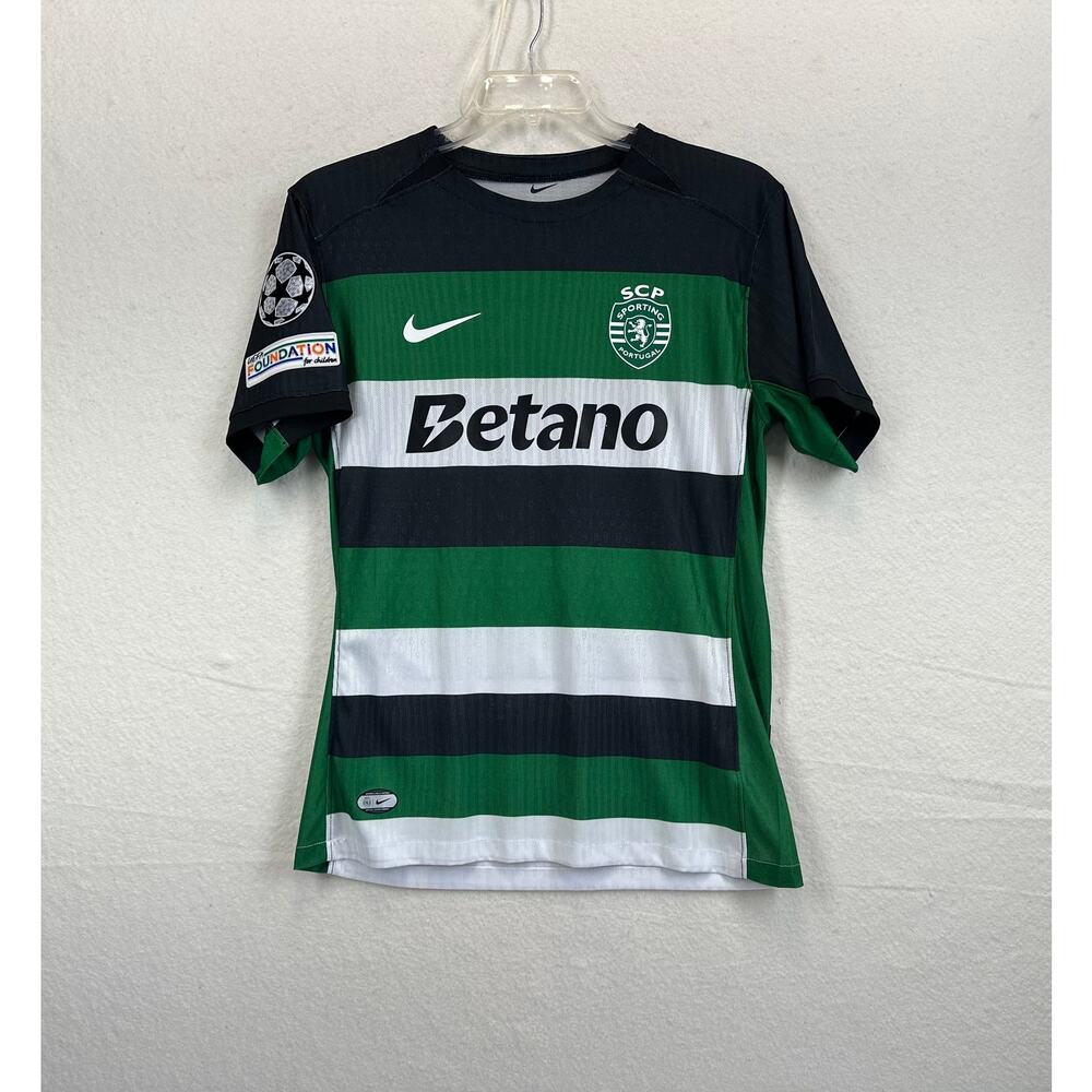Nike Sporting Lisbon 24/25 Kit Gyokeres 9 Soccer Jersey Blokecore SZ L